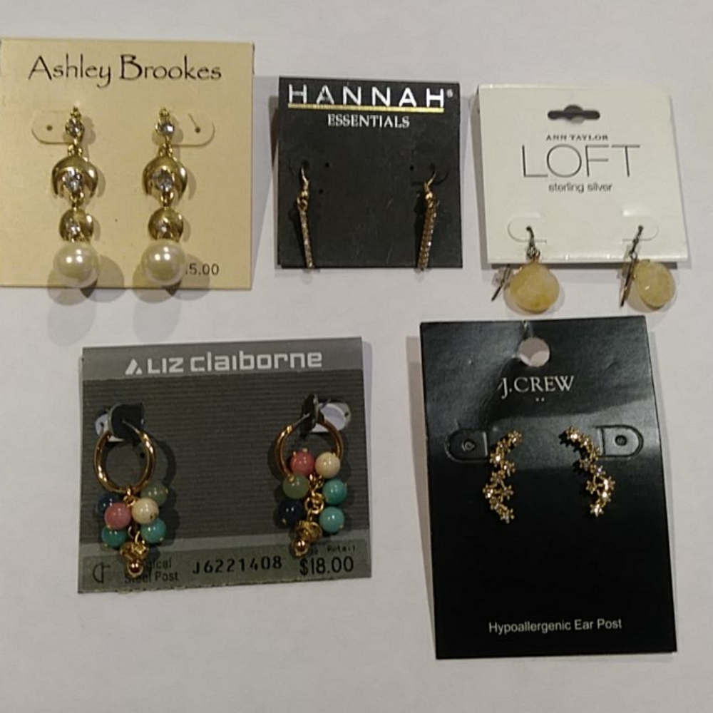 NWT J. Crew & More  Earring Bundle